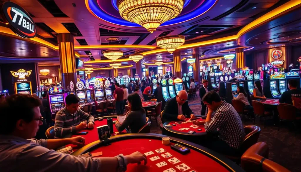 Trò chơi cá cược tại 77ball